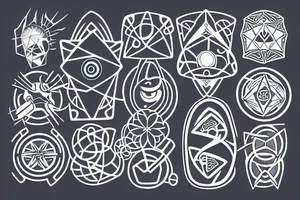 connecting soul to collective technology tattoo idea