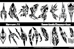 Evangelion's EVA Unit-001 tattoo idea