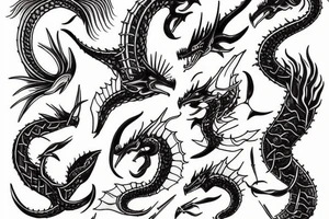 Sea Dragoon tattoo idea