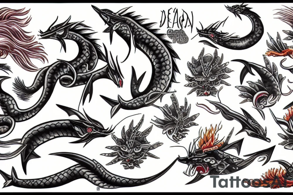 Sea Dragoon tattoo idea