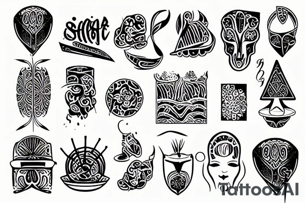 couscous tattoo idea