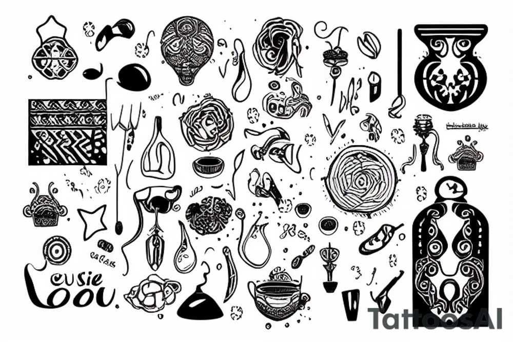 couscous tattoo idea