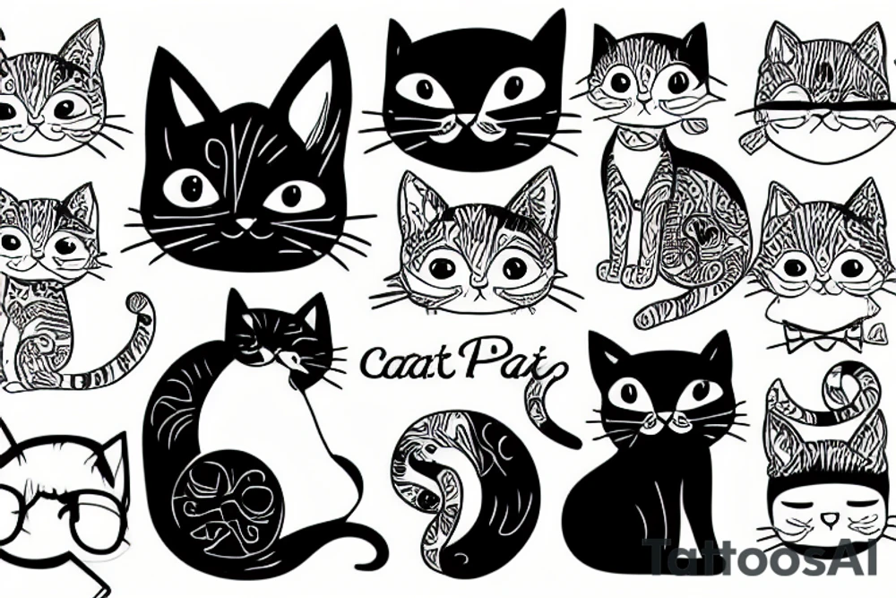 Cat Pant tattoo idea