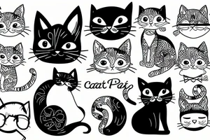 Cat Pant tattoo idea