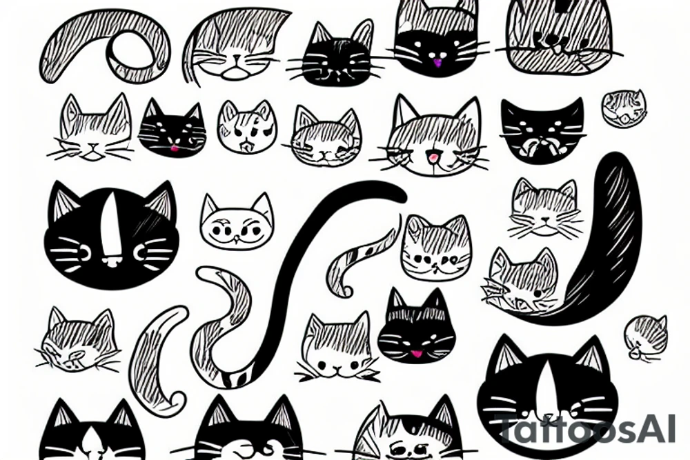 Cat Pant tattoo idea