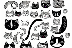 Cat Pant tattoo idea