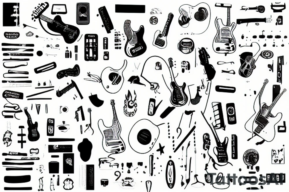 telecaster tattoo idea