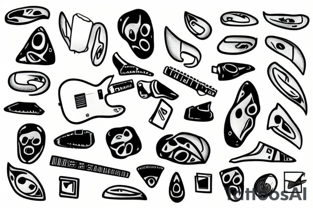telecaster tattoo idea
