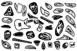 telecaster tattoo idea