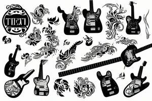 telecaster tattoo idea
