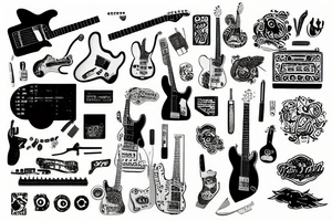 telecaster tattoo idea