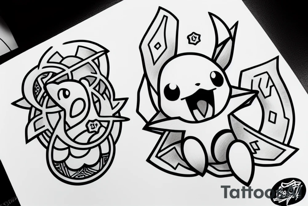 pokemon tattoo idea
