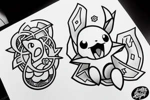 pokemon tattoo idea