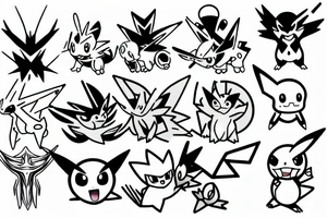 pokemon tattoo idea