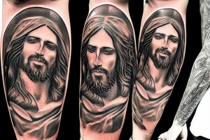 jesus and leon tattoo idea
