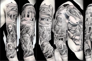 Jesus tattoo idea