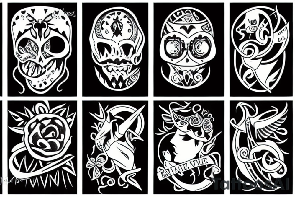 not sure tattoo idea