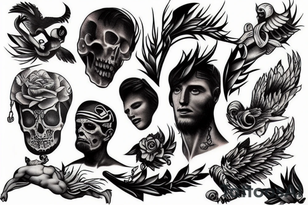 full slevee tattoo idea