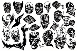 evil tattoo idea