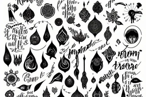 rumi quote tattoo idea
