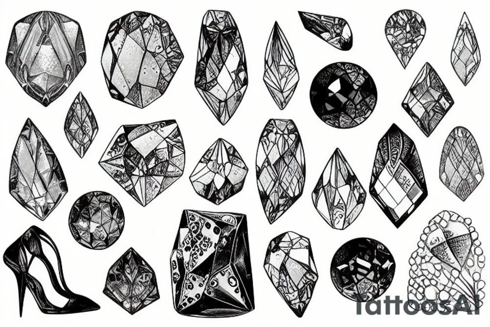 heinsenberg with crystal tattoo idea