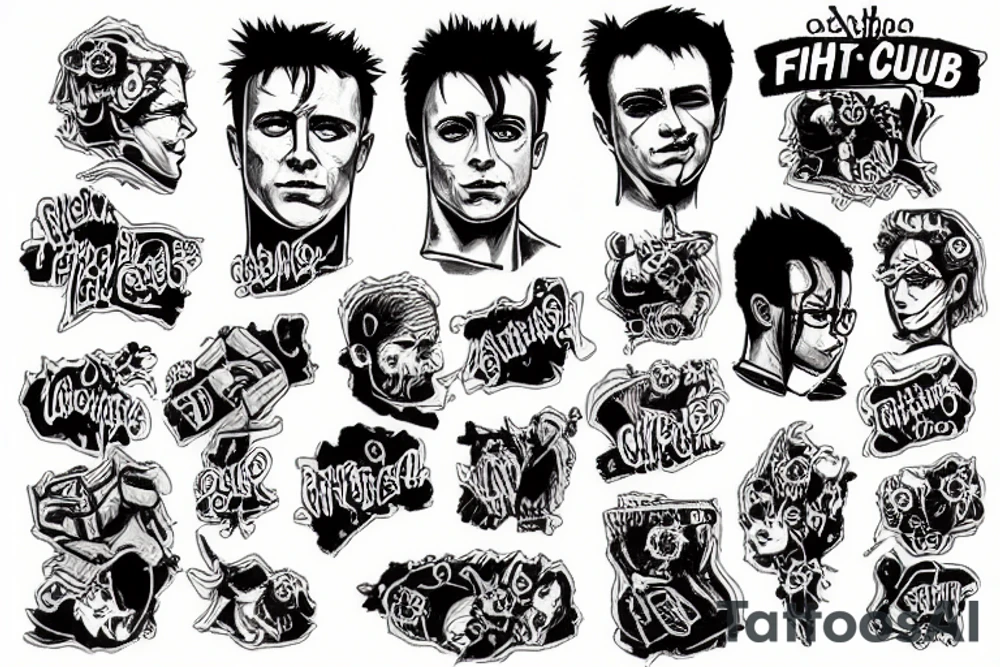 fight Club tattoo idea