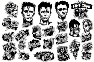 fight Club tattoo idea