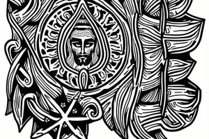 write Jesus tattoo idea