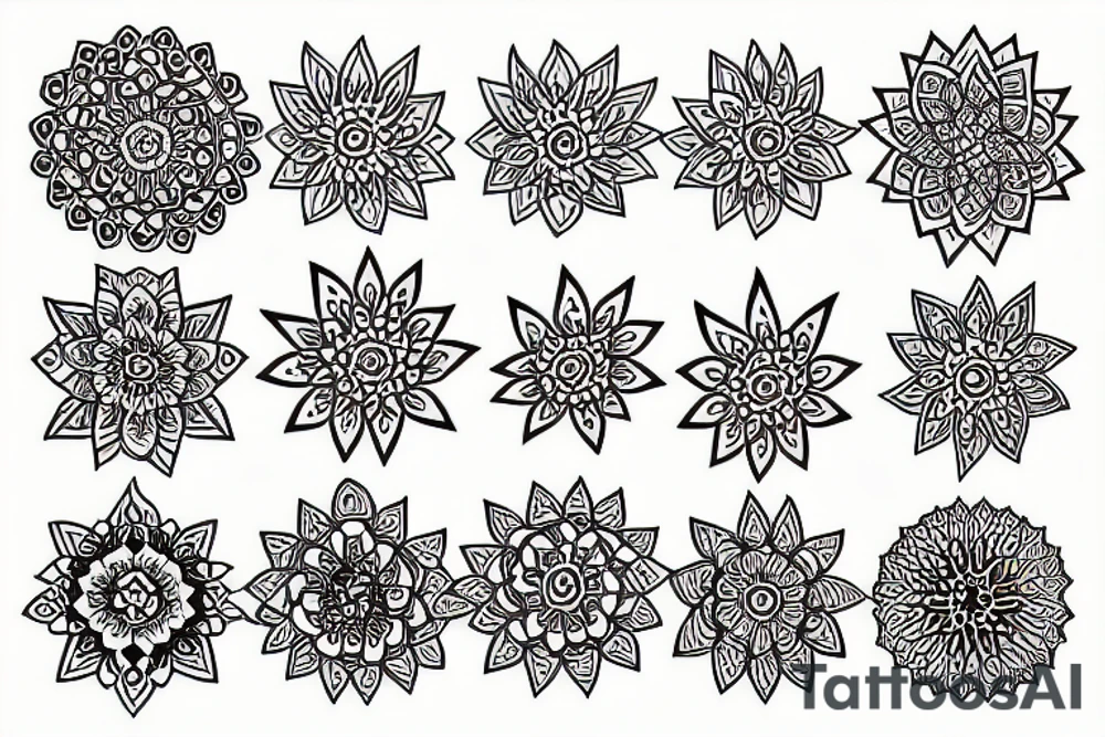 mandala tattoo idea