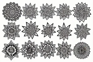 mandala tattoo idea