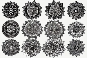mandala tattoo idea