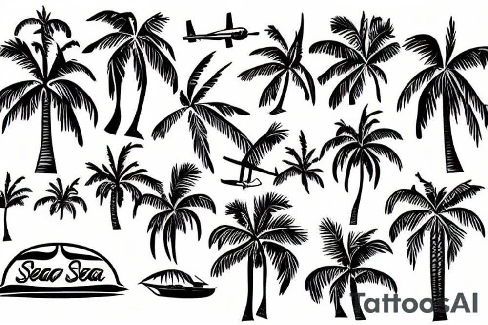 Seaplane tattoo idea