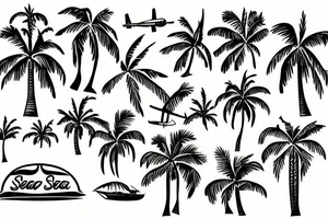 Seaplane tattoo idea