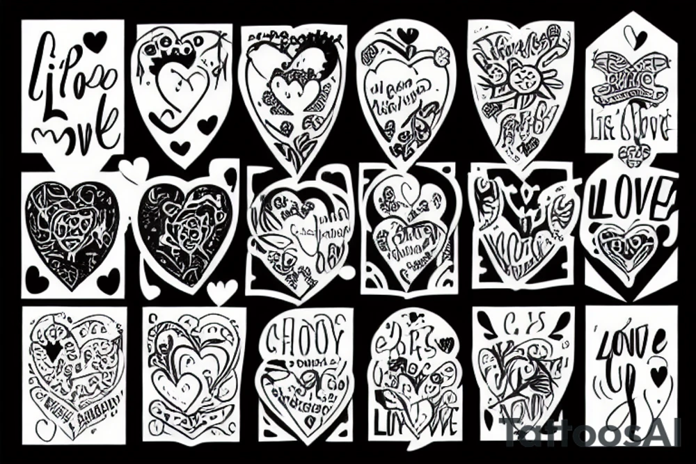 little more love tattoo idea