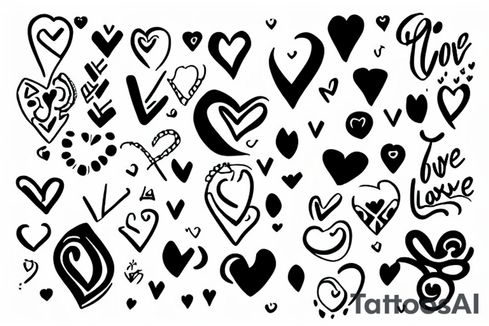 little more love tattoo idea