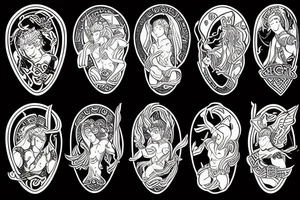 The Irish god Lugh tattoo idea