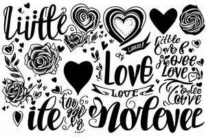 little more love tattoo idea