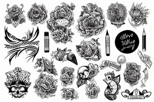 sleave tattoo idea