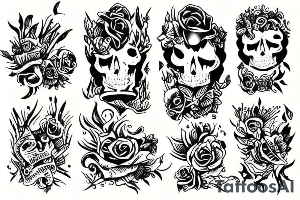 sleave tattoo idea