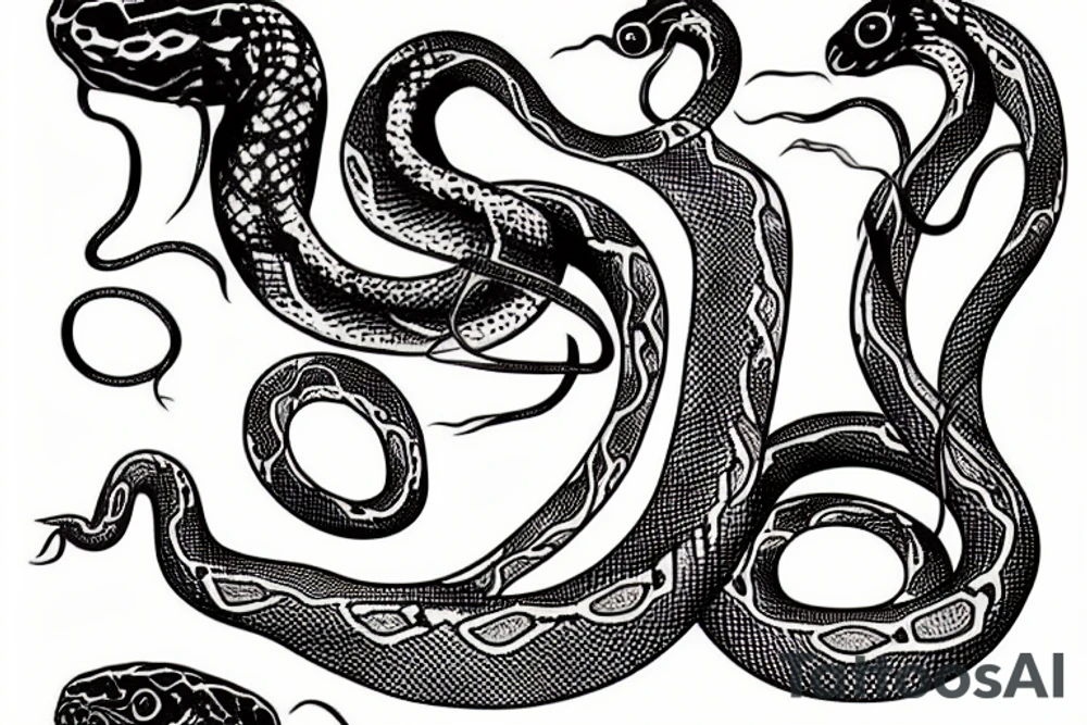 snake tattoo idea
