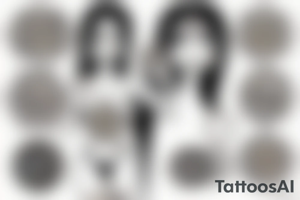 sexy arabic girl holding sun tattoo idea