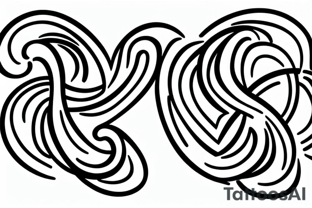 Erensi logo with app tattoo idea