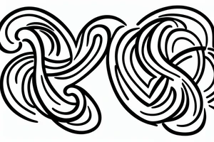 Erensi logo with app tattoo idea
