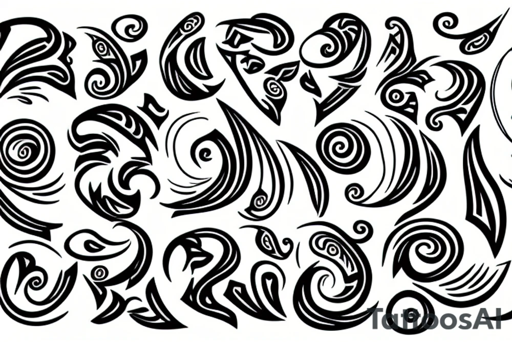 Erensi logo with app tattoo idea