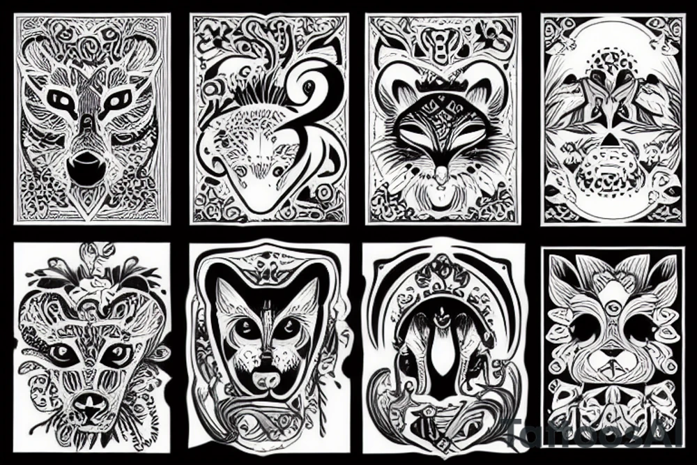 animal tattoo idea
