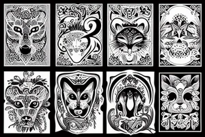 animal tattoo idea