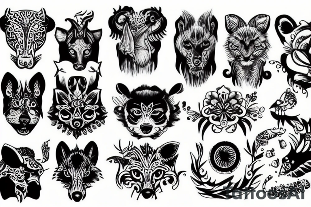 animal tattoo idea