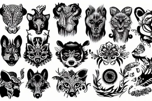 animal tattoo idea