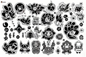 sakura tattoo idea