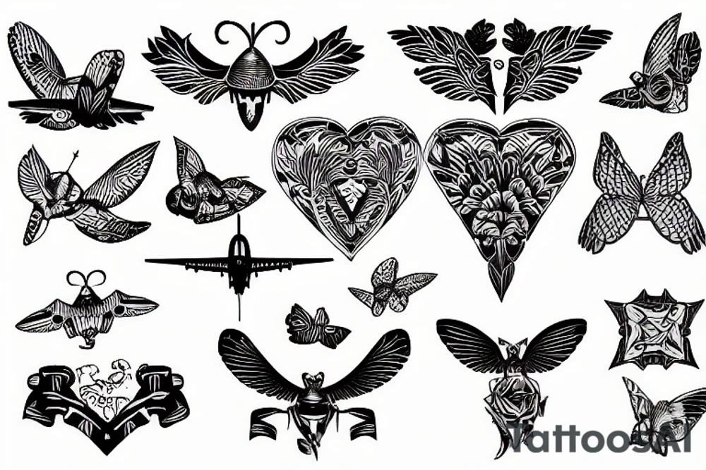 Aviasales for family tattoo idea